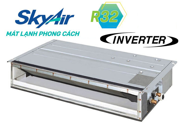 DÀN LẠNH GIẤU TRẦN NỐI ỐNG GIÓ ÁP SUẤT TĨNH THẤP, MỎNG SKY AIR - FDF SEREIS